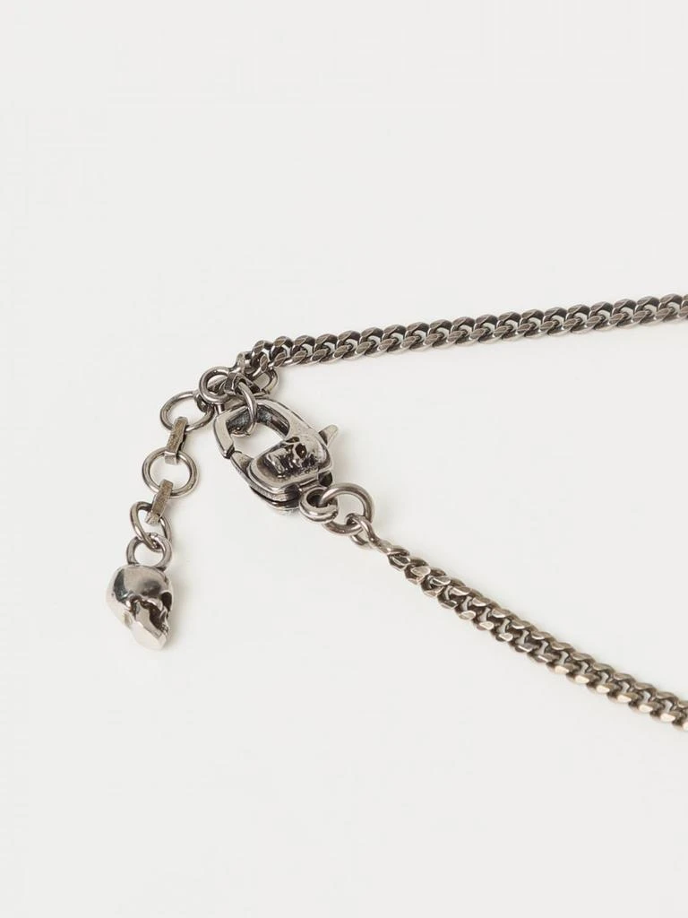 商品Alexander McQueen|McQueen Skull Alexander necklace in brass with pendant,价格¥2878,第2张图片详细描述