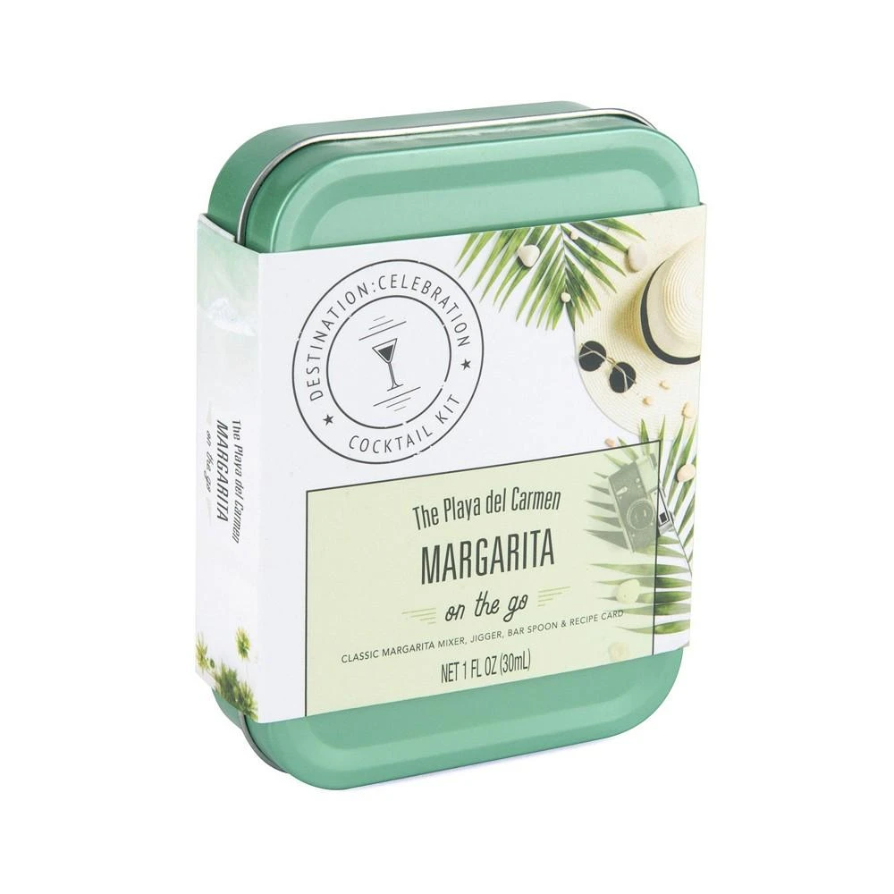 商品Thoughtfully|Cocktails, Margarita Cocktail Kit Travel Tin Gift Set (Contains NO Alcohol),价格¥164,第1张图片