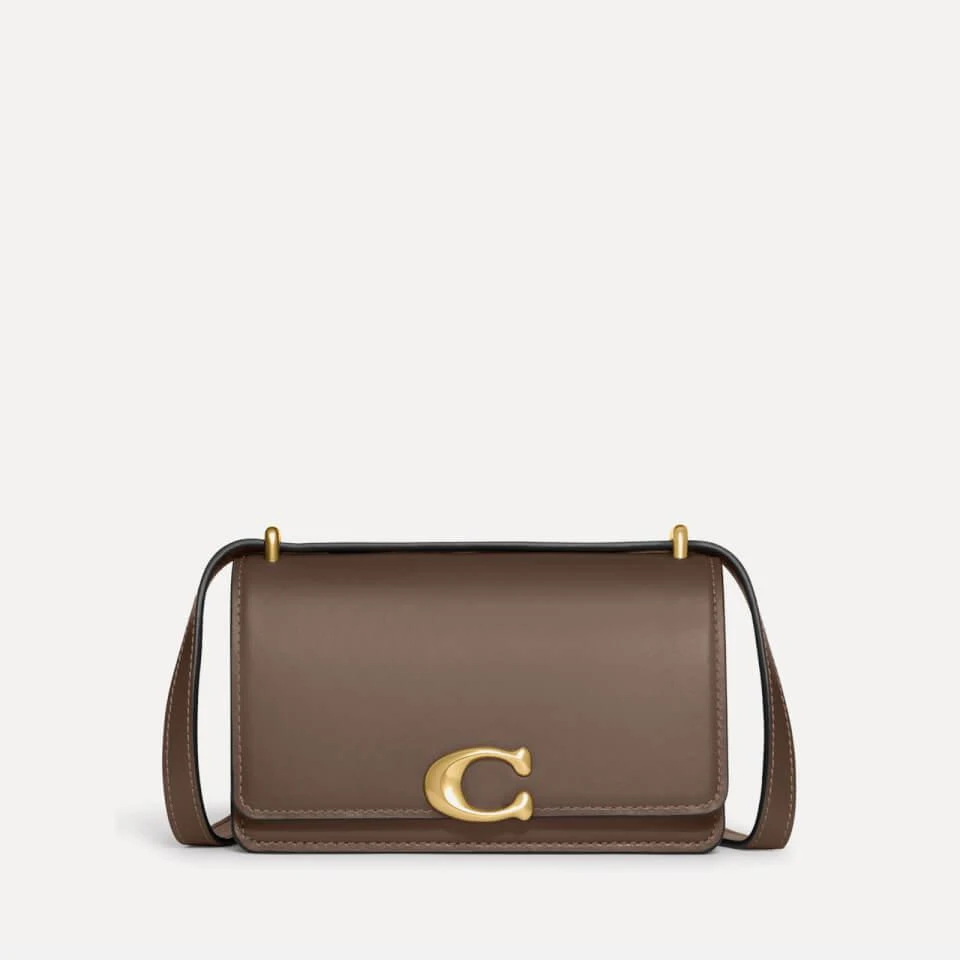 商品Coach|Coach Luxe Bandit Leather Cross Body Bag,价格¥3181,第1张图片