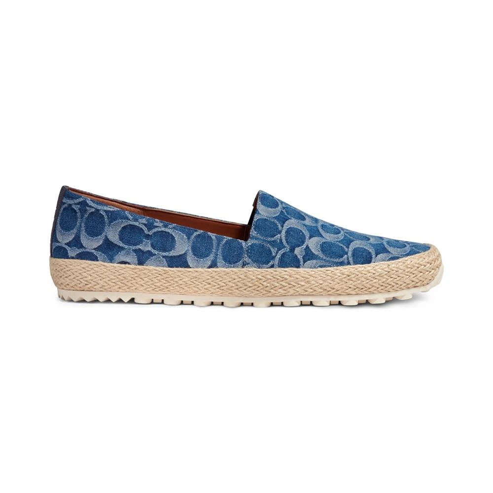 商品Coach|Men's Signature Denim Espadrille,价格¥579,第2张图片详细描述