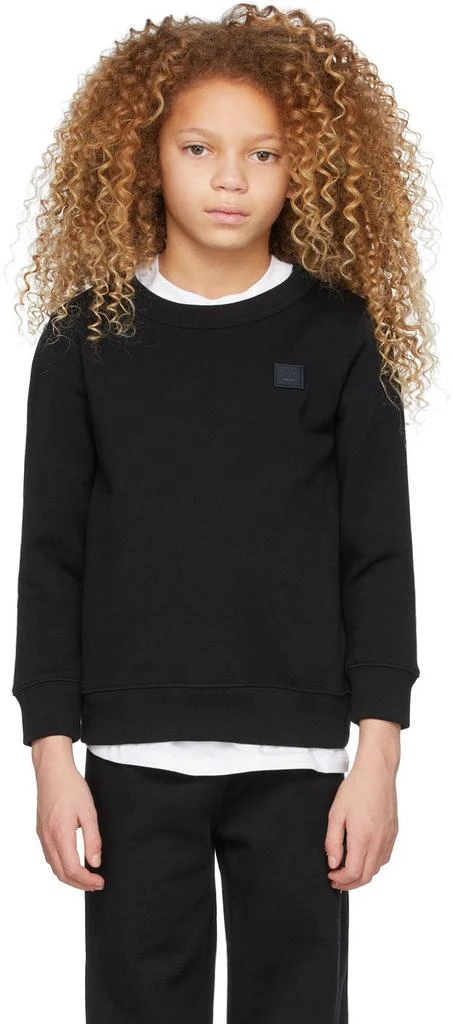 商品Acne Studios|Kids Black Fairview Sweatshirt,价格¥508,第2张图片详细描述