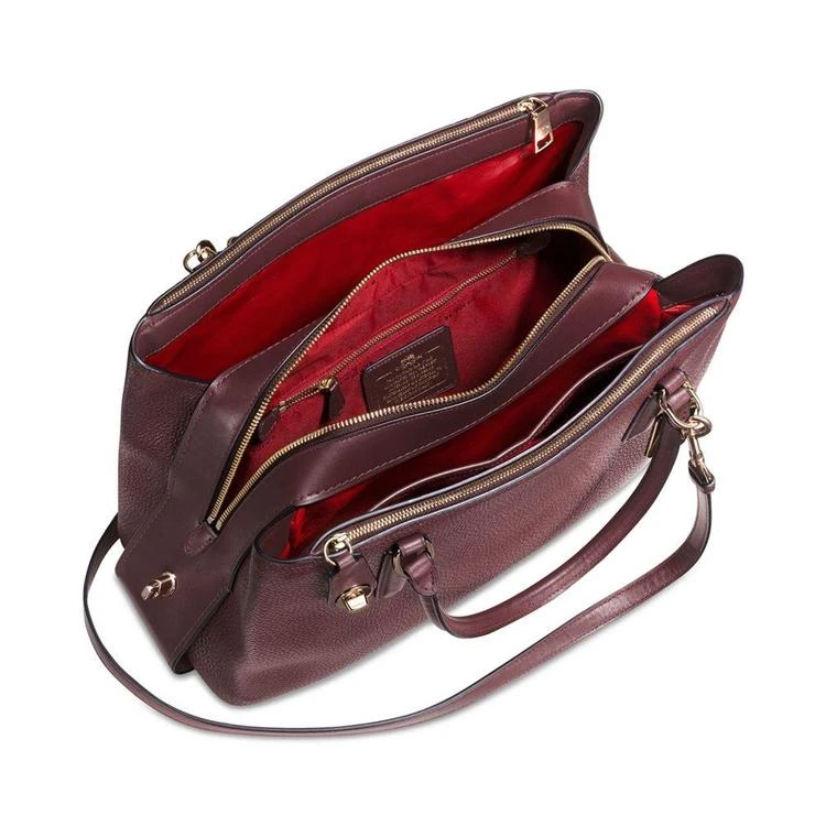 商品Coach|Brooklyn 34 in Pebble Leather,价格¥2643,第2张图片详细描述