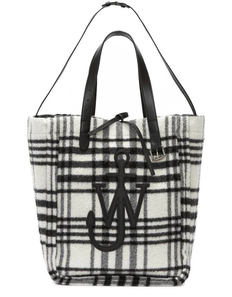 商品JW Anderson|Check oversized belt tote bag,价格¥7313,第5张图片详细描述