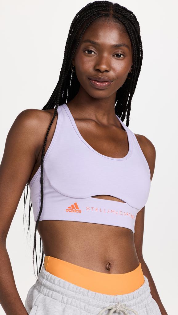 商品Adidas|adidas by Stella McCartney TrueStrength 中号支撑瑜伽文胸,价格¥613,第4张图片详细描述
