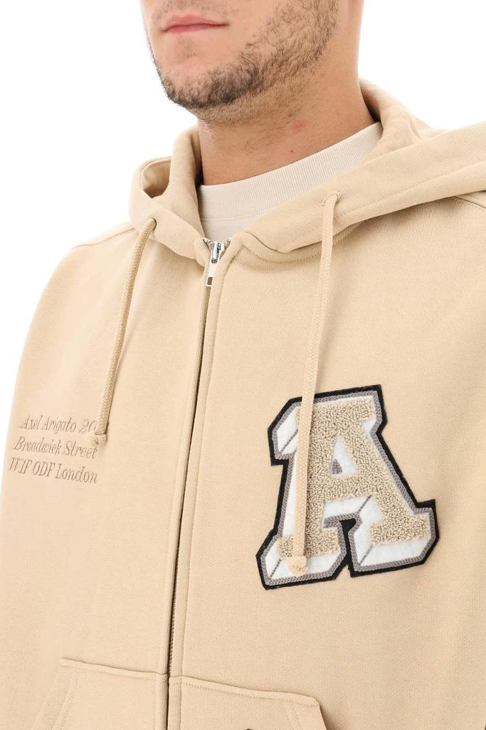 商品Axel Arigato|'ILLUSION' HOODIE WITH TERRY PATCHES,价格¥1210,第5张图片详细描述