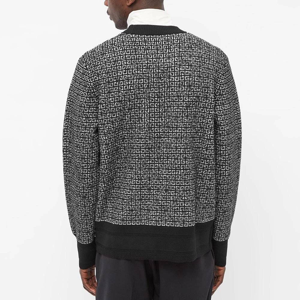 商品Givenchy|Givenchy 4G Jacquard Crew Knit,价格¥12219,第4张图片详细描述