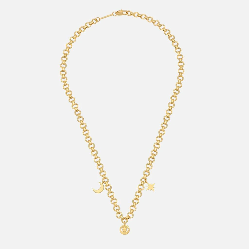 商品ESTELLA BARTLETT|Estella Bartlett Women's Chunky Chain Motif Necklace - Gold Plate/Gold Plated,价格¥148,第1张图片