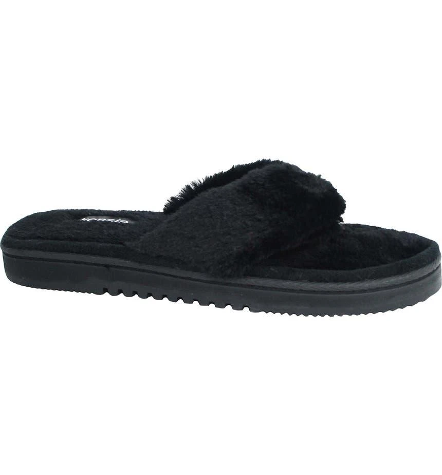 商品Kensie|Plush Faux Fur Flip Flop Slipper,价格¥140,第1张图片