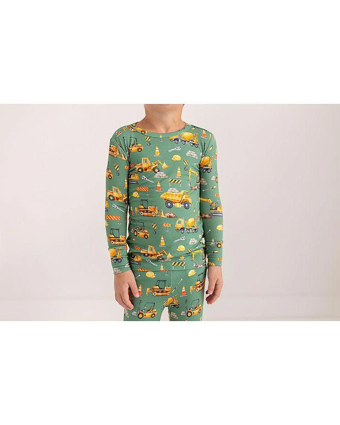 商品Posh Peanut|Boys' Crawford Long Sleeve Pajama Set - Baby,价格¥203,第5张图片详细描述