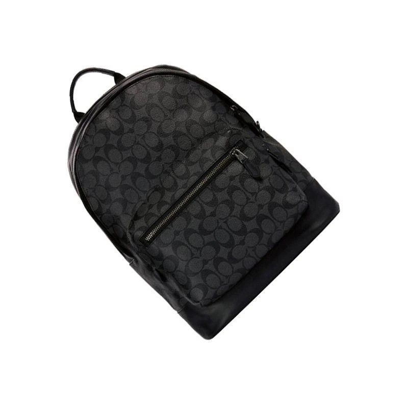 商品Coach|美国直邮COACH 新款2020 男士灰色logo双肩包  2736,价格¥4756,第4张图片详细描述