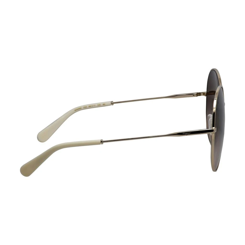 商品Salvatore Ferragamo|SF 299S 703 60mm Womens Round Sunglasses,价格¥612,第3张图片详细描述