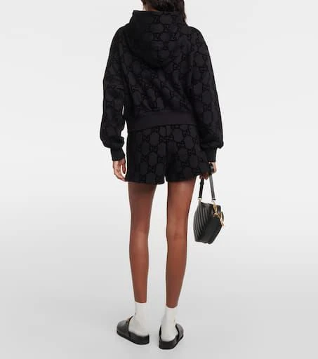 商品Gucci|GG棉质抓绒帽衫,价格¥16208,第3张图片详细描述