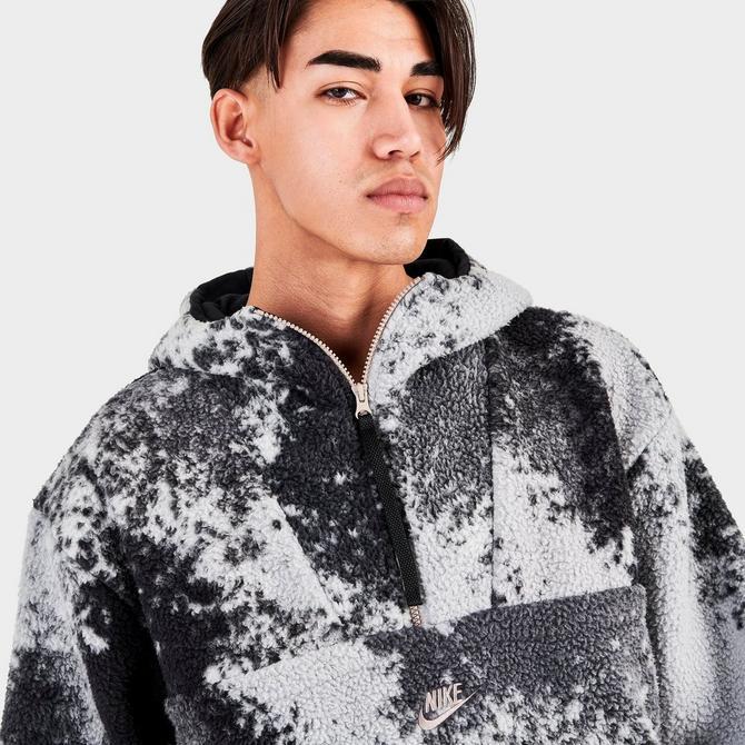 Men's Nike Sportswear Sport Essentials+ Sherpa Half-Zip Hoodie商品第5张图片规格展示