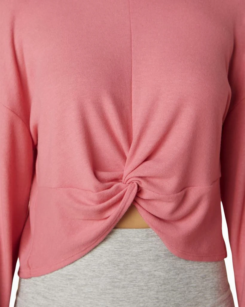 商品Beyond yoga|Twist It Fate Cropped Pullover,价格¥337,第3张图片详细描述