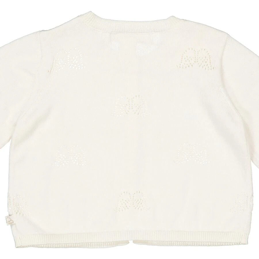 商品Marie Chantal|Infant Pointelle Angel Wing Cardigan,价格¥110,第3张图片详细描述