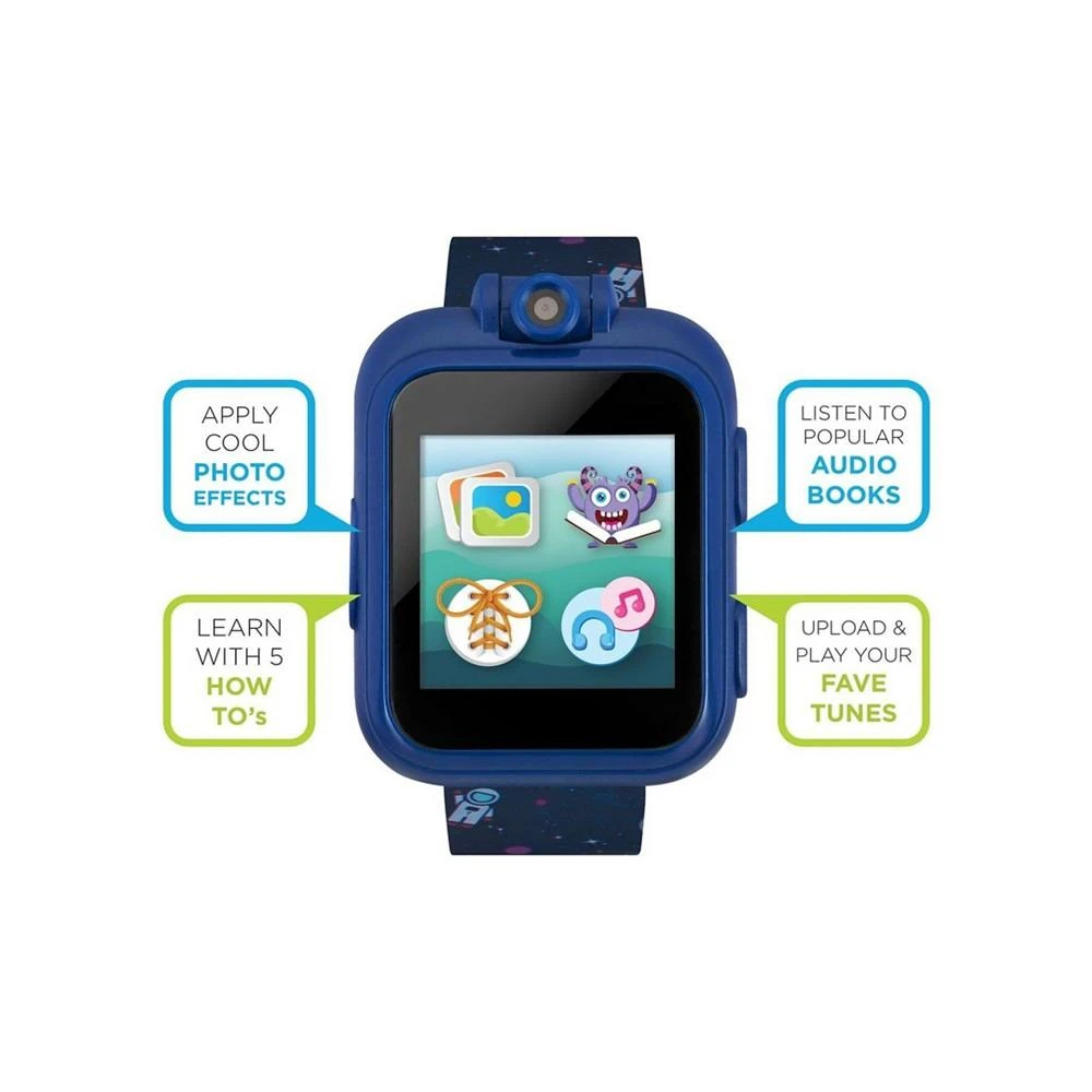 商品Playzoom|Kid's 2 Navy Space Print Tpu Strap Smart Watch,价格¥484,第5张图片详细描述