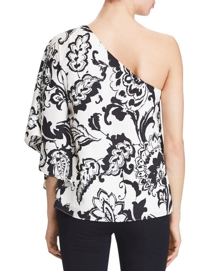 商品Ralph Lauren|Paisley Print One Shoulder Top,价格¥138,第2张图片详细描述