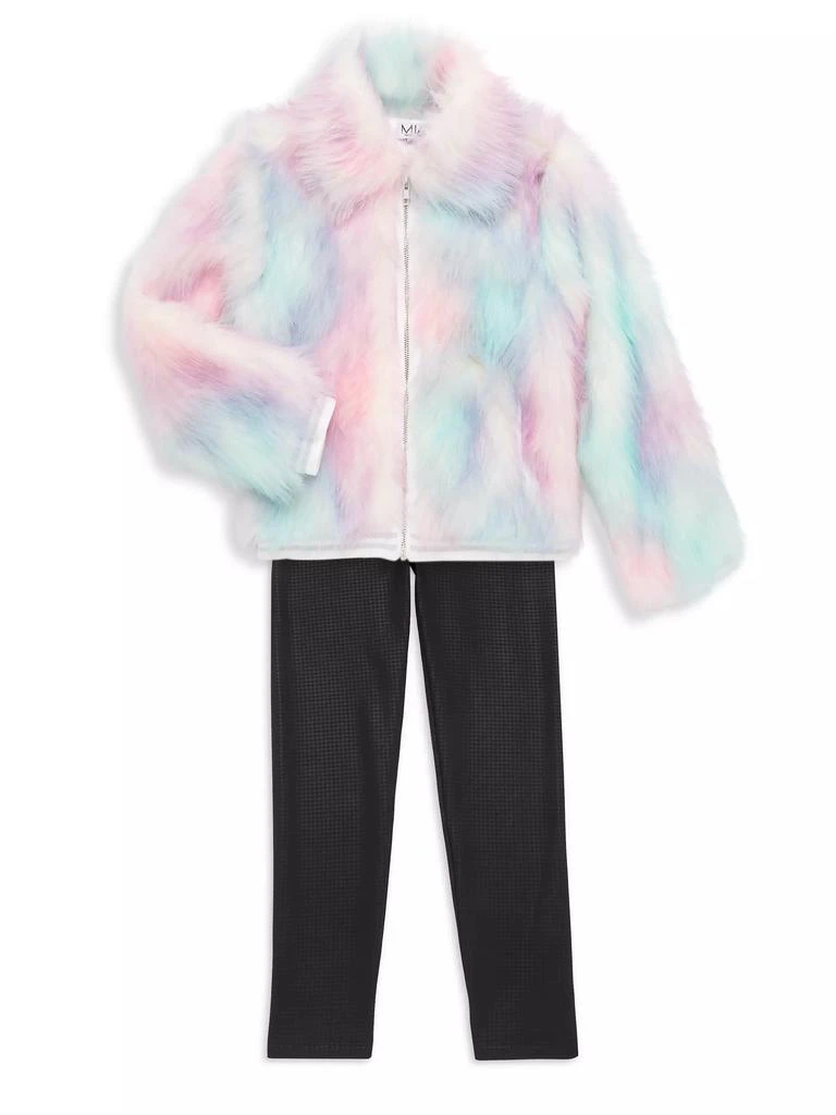 商品MIA|Girl's Tie-Dye Shearling Jacket,价格¥615,第2张图片详细描述