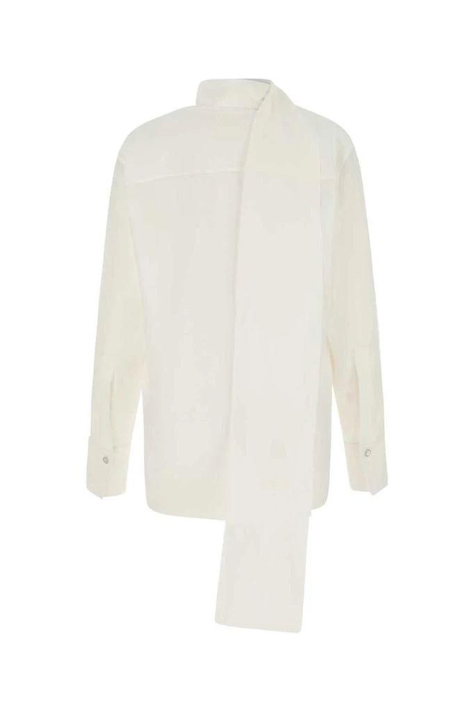 商品Givenchy|Givenchy Scarf Collar Long-Sleeved Shirt,价格¥4461,第2张图片详细描述