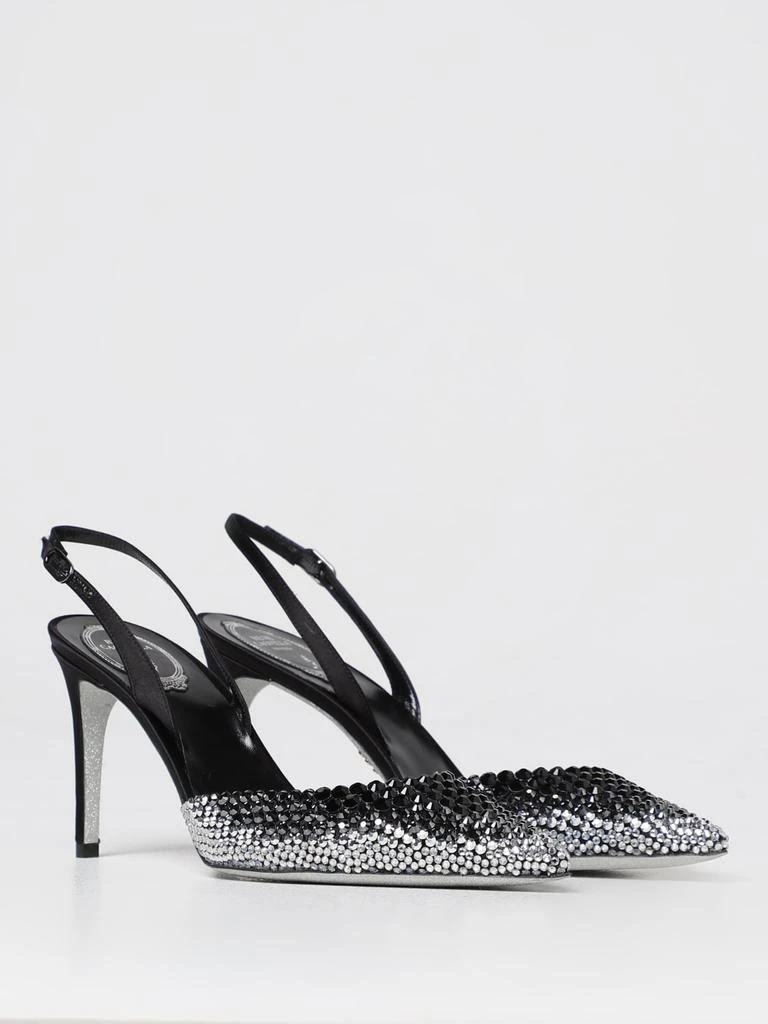 商品Rene Caovilla|Rene Caovilla Jackie slingbacks in smoked rhinestone crystals,价格¥4027,第2张图片详细描述