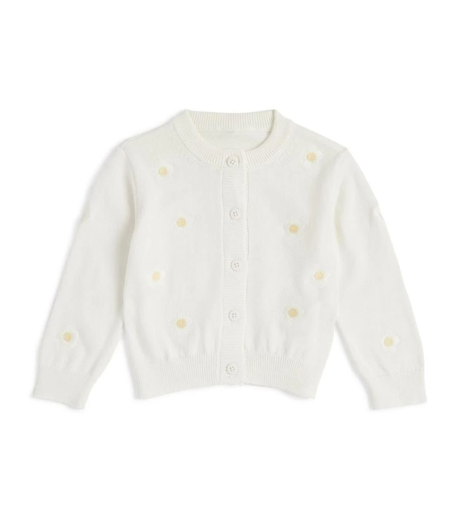 商品Stella McCartney|Embroidered Daisy Cardigan (3-36 Months),价格¥841,第1张图片