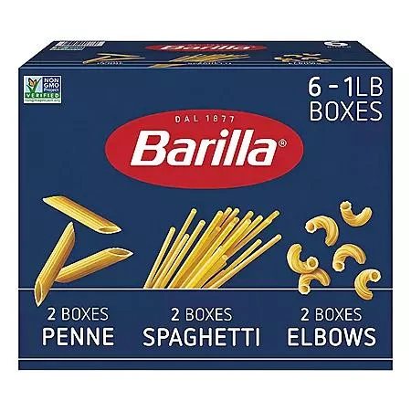 商品Barilla|Barilla Pasta Variety Pack 16 oz., 6 pk.,价格¥70,第1张图片