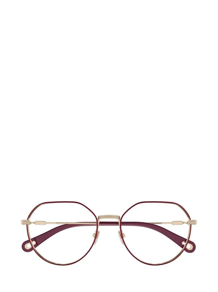 商品Chloé|Chloé Eyewear Geometric-Frame Glasses,价格¥2411,第1张图片