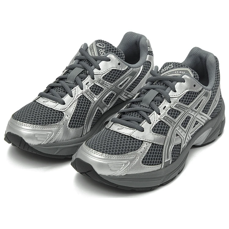 商品[国内直发] Asics|Gel-1130 Y2K复古千禧风 低帮跑步鞋 男女同款 银灰,价格¥550,第5张图片详细描述