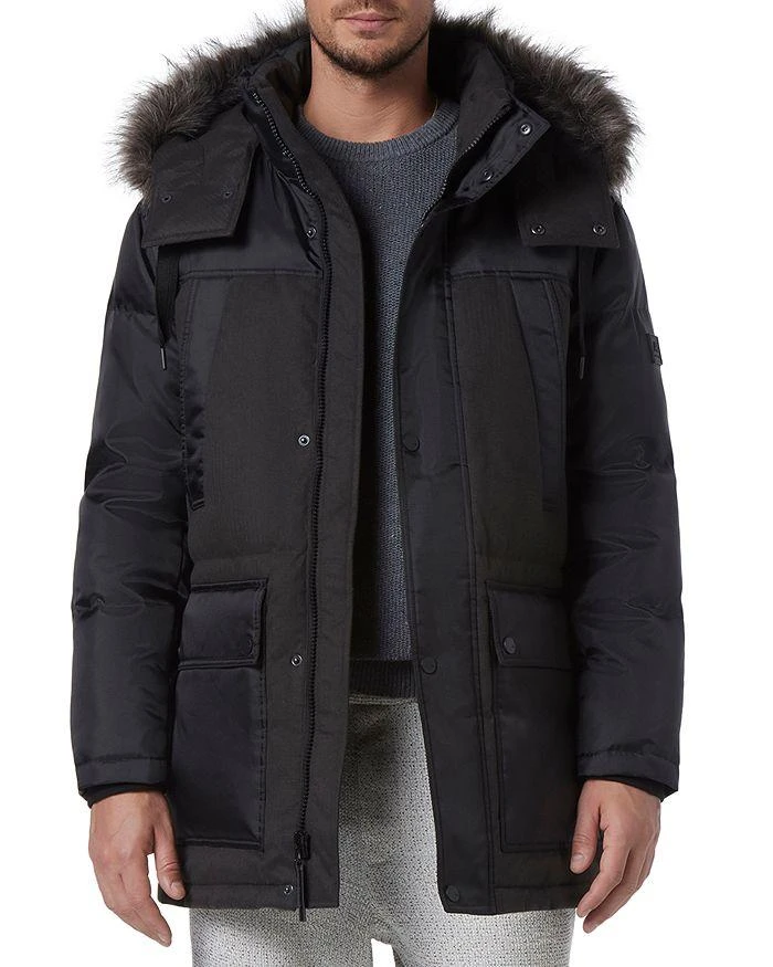 商品Andrew Marc|Tripp Removable Faux Fur Hooded Parka,价格¥2070,第1张图片