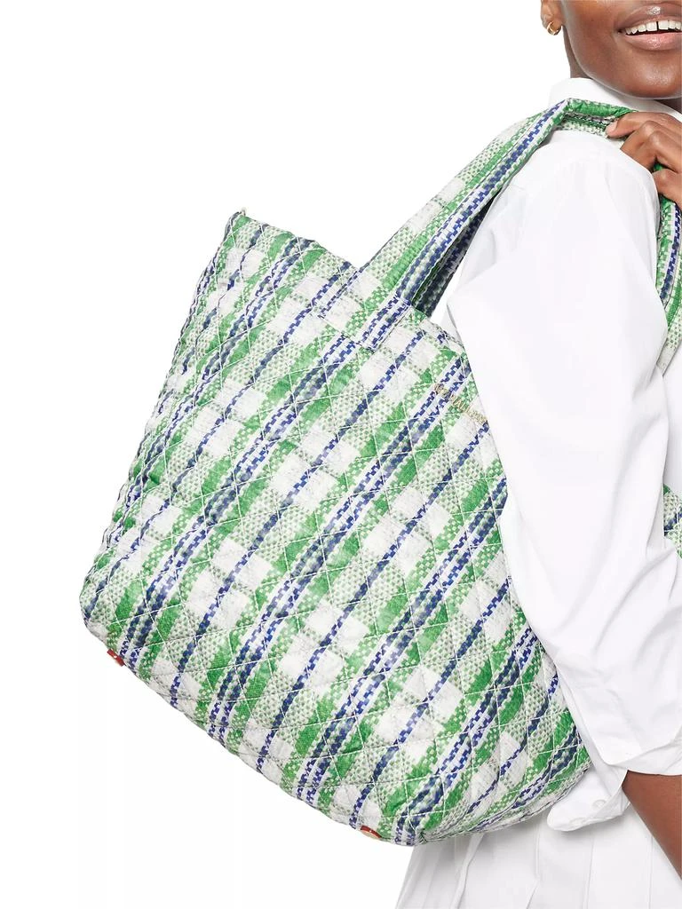 商品MZ Wallace|Medium Metro Deluxe Plaid Tote,价格¥2061,第4张图片详细描述