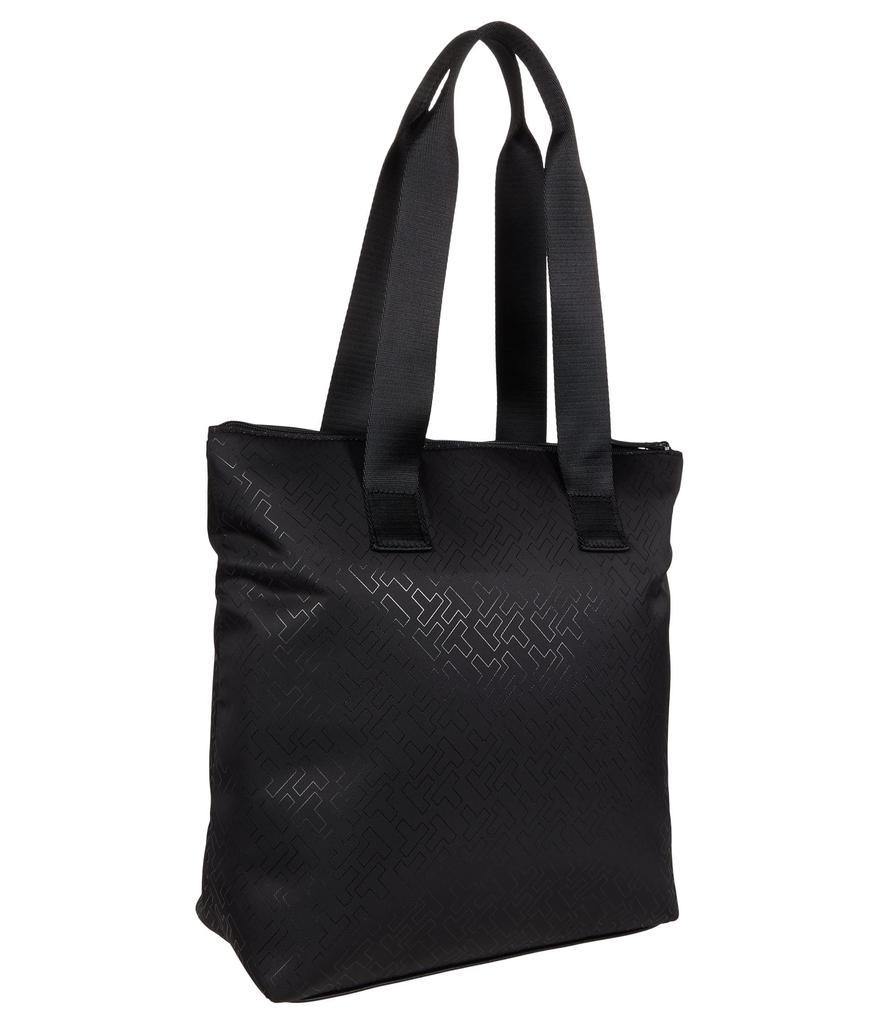 商品Tommy Hilfiger|Jodie II Tote - Bias Outline Matte Shine Nylon,价格¥293,第4张图片详细描述