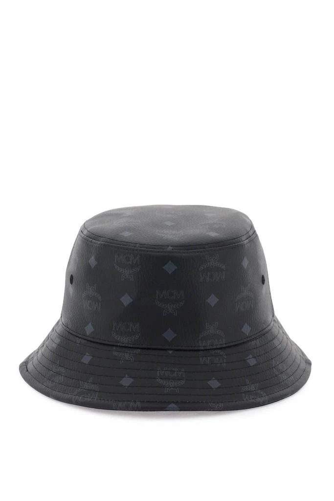 商品MCM|visetos bucket hat in faux leather,价格¥873,第1张图片