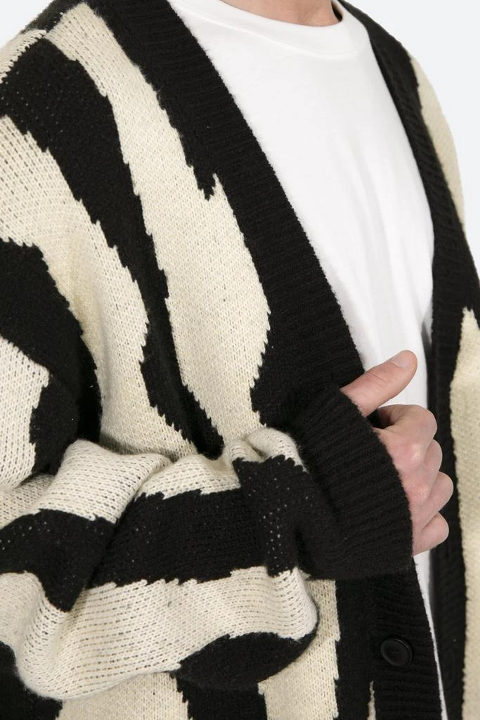 Zebra Cardigan - Black/Natural 商品