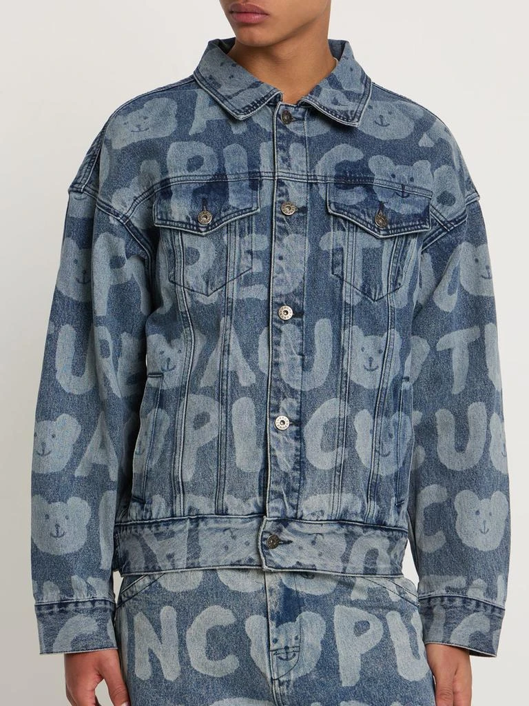 商品ACUPUNCTURE|Printed Logo Denim Jacket,价格¥784,第2张图片详细描述
