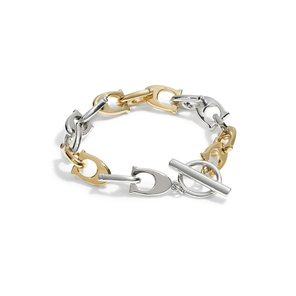 商品Coach|Signature Chunky Link Bracelet,价格¥865,第1张图片