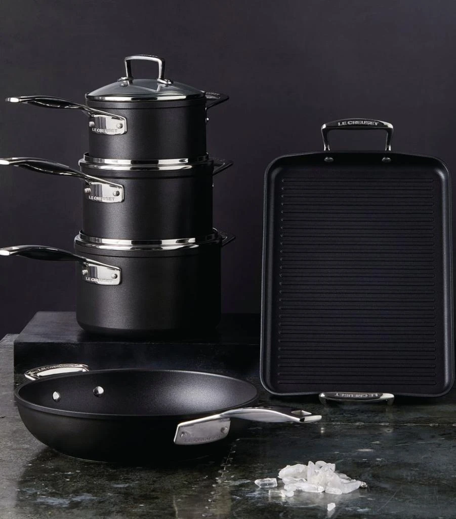 商品Le Creuset|Toughened Non-Stick Sauce Pans (Set Of 3),价格¥3192,第4张图片详细描述