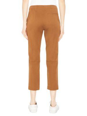 商品Theory|Treeca Topstitched Ankle Pants,价格¥638,第4张图片详细描述