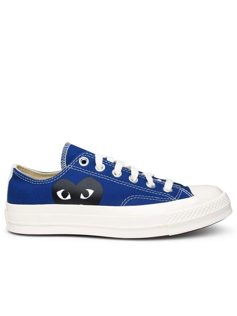 商品Comme des Garcons|Blue Canvas Sneakers,价格¥1327,第1张图片