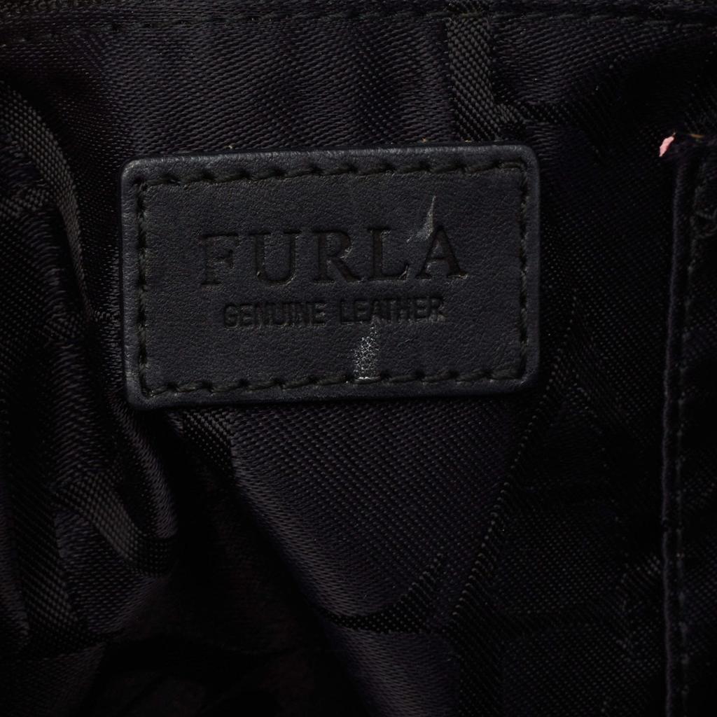 Furla Black Leather Medium Boston Bag商品第10张图片规格展示