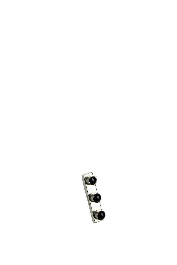 商品Celine|Earrings single earring Brass Silver Black,价格¥827,第1张图片