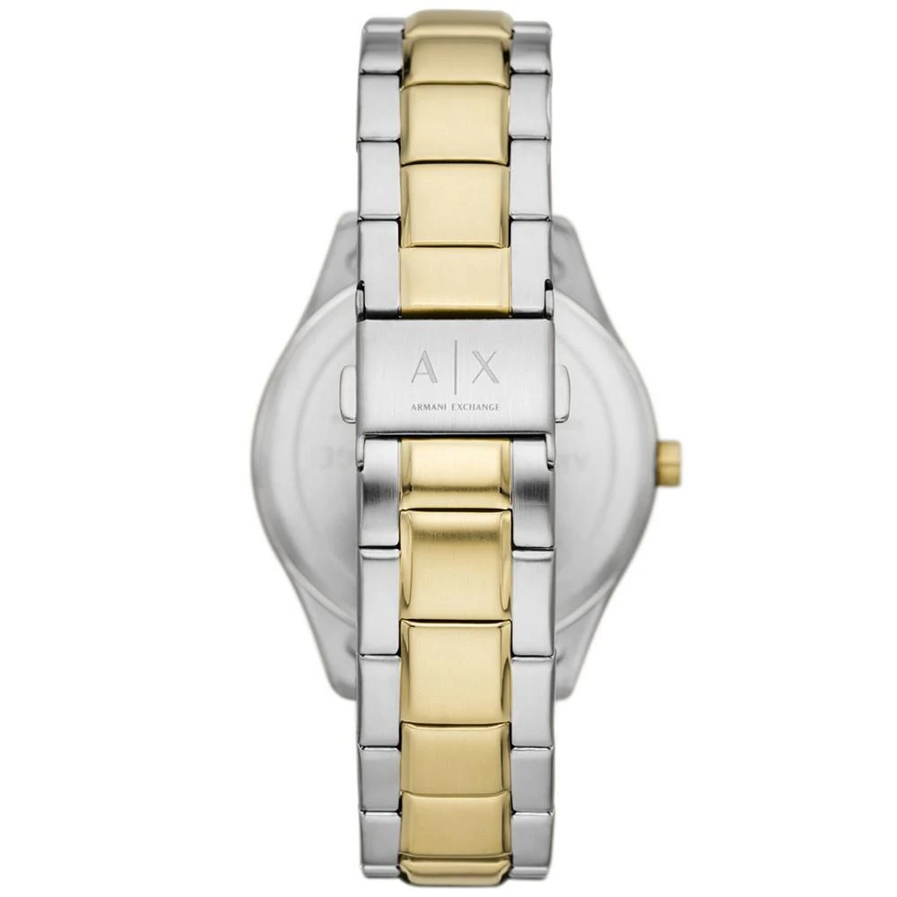商品Armani Exchange|Men's Multifunction Two-Tone Stainless Steel Bracelet Watch, 42mm,价格¥1431,第3张图片详细描述