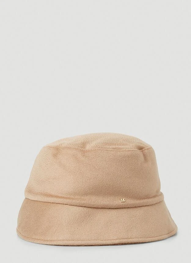 商品Max Mara|Fiducia Bucket Hat in Camel,价格¥1513,第3张图片详细描述