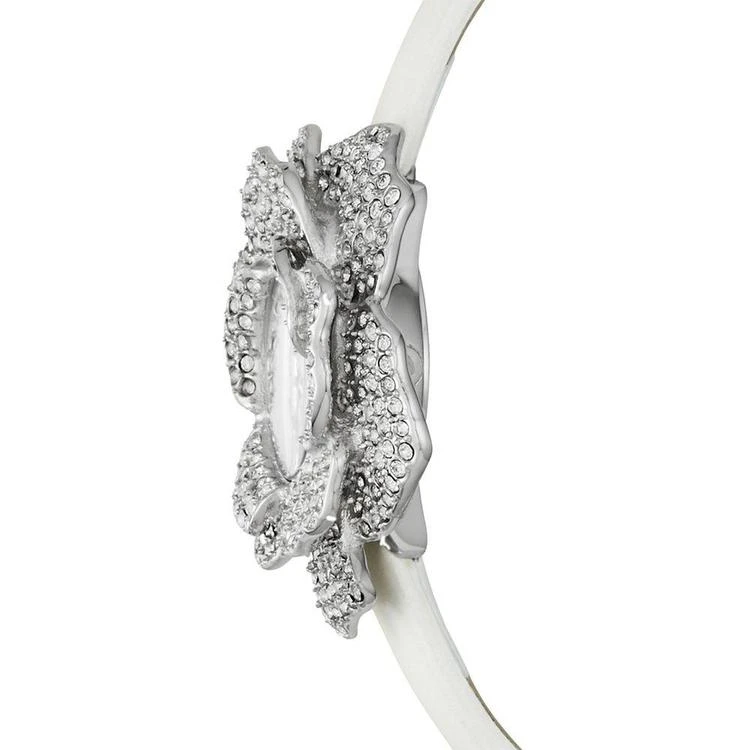 商品Kate Spade|Women's Crystal-Rose White Leather Band 腕表26mm KSW1316,价格¥823,第3张图片详细描述