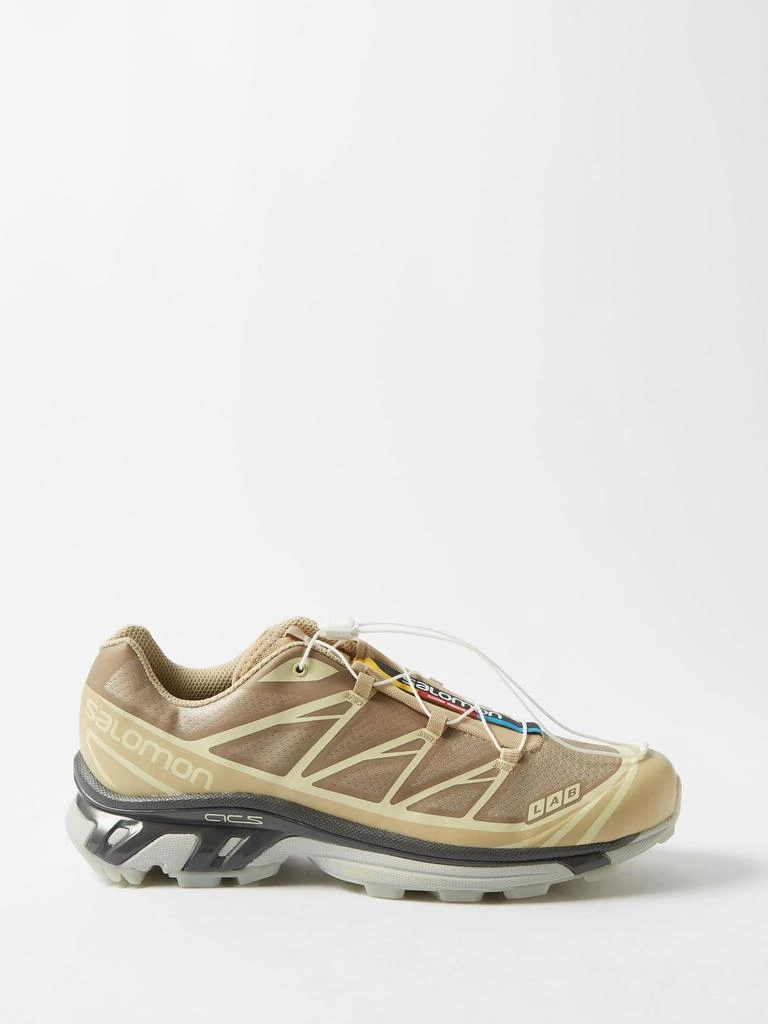 商品Salomon|XT-6 mesh and rubber trainers,价格¥1487,第1张图片