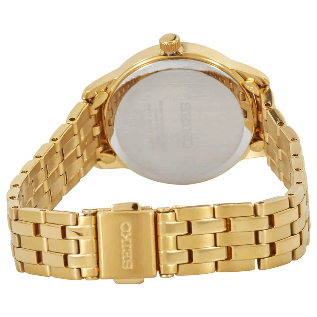 商品Seiko|Classic Quartz White Dial Yellow Gold-tone Ladies Watch SUR412,价格¥864,第3张图片详细描述