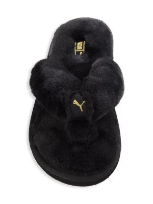 Faux Fur Flip Flops 商品