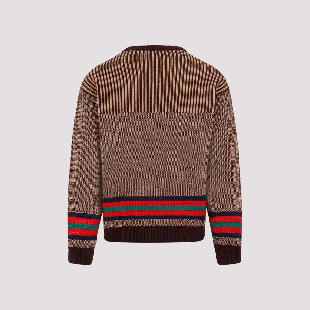 商品Gucci|GUCCI  WOOL PULLOVER SWEATER,价格¥7059,第2张图片详细描述