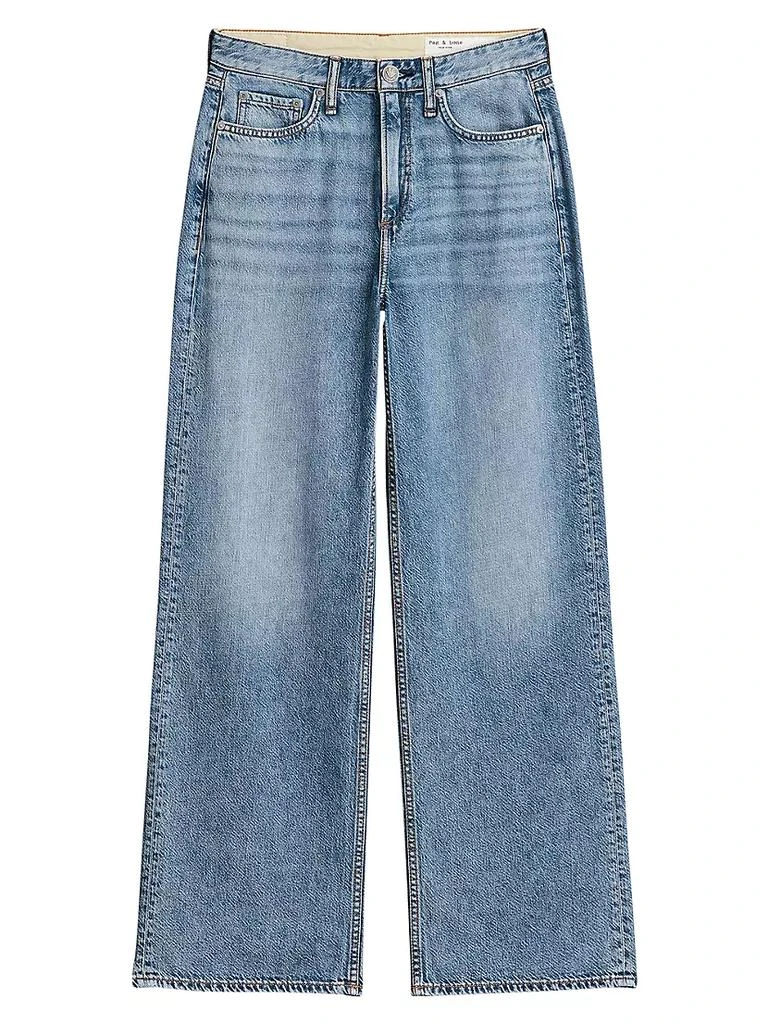 商品Rag & Bone|Featherweight Logan Wide-Leg Jeans,价格¥2026,第1张图片