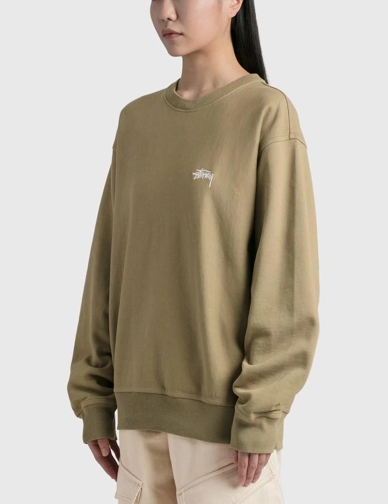 商品STUSSY|Overdyed Stock Logo Crewneck,价格¥775,第2张图片详细描述