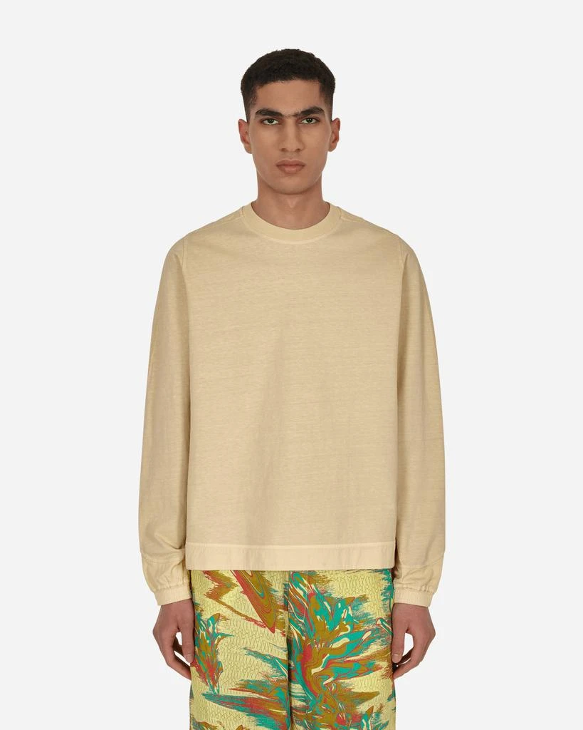 商品Stone Island|Cover Up Longsleeve T-Shirt Beige,价格¥1492,第1张图片